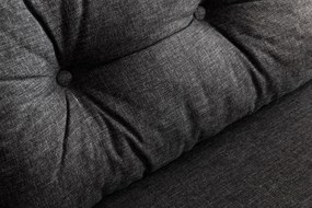 2 személyes kanapéágy Homoko 2-Seater - Sötét Szürke