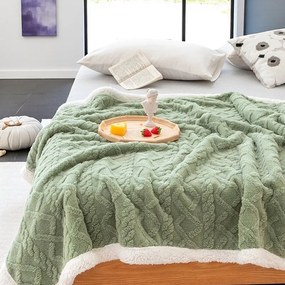 Meleg bárány takaró Homa KOBELA GREEN