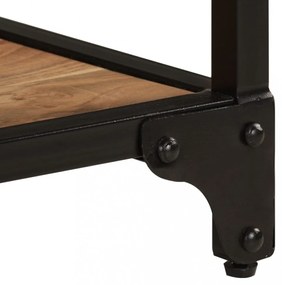 tömör akácfa dohányzóasztal 90 x 45 x 35 cm