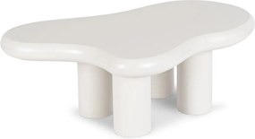 Dohányzóasztal fehér színben - PERLA