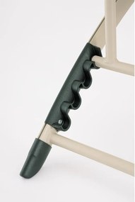 Bézs fém kerti napozóágy Taylor – Bizzotto