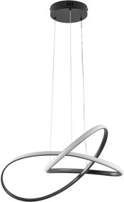 ONLI - LED Csillár zsinóron DAFNE LED/30W/230W 4000K fekete