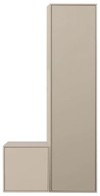 Krémszínű borovi fenyő moduláris szekrény 100x200 cm Daily – vtwonen