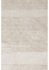 Krémszínű mosható kézi szövésű pamut szőnyeg 200x300 cm Bloom Natural – Lorena Canals