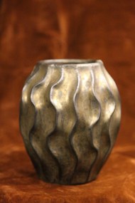 Barna future váza 21 cm