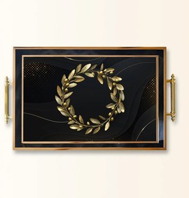 Üveg tálca, 38×24 cm – TPA9764