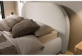 Franciaágy 160 cm Olivo P (ágyráccsal) (tárolóhellyel) (bézs + fekete) . Akció -15%. 1100422