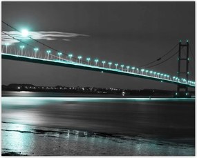 Poszterek 50x40 Kék fények az éjszakában