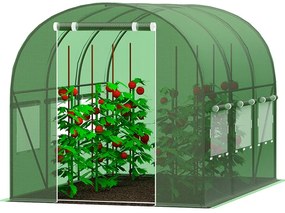 Kerti fóliaház/fóliasátor 2x4,5 m UV szűrővel PREMIUM