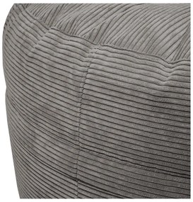 Téglavörös kordbársony babzsákfotel Roll 105 – SLOWDOWN