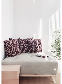 Senza Natural Clear/Clay Brown lábtartó - Karup Design