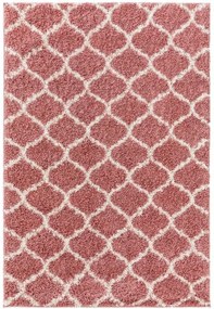 Shaggy szőnyeg Soho Rose 15x15 cm minta