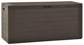 barna kerti tárolóláda 116 x 44 x 55 cm