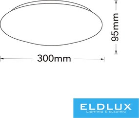 ELDLUX C01-24-3C Ufo Lámpa IP20