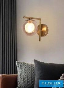 UNIVERSO Fali lámpa 1xG9 Max.60w IP20 180x210mm Bronz