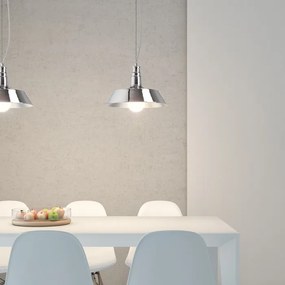RENDL GOLDIE 36 függőlámpa króm 230V LED E27 30W
