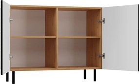 MIX Kama 2 komód, tölgy-kék