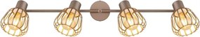 Globo 54663-4 - OLIN spotlámpa 4xE27/40W/230V