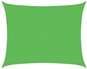 világoszöld HDPE napvitorla 160 g/m² 6 x 7 m