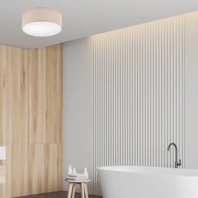 Mennyezeti lámpatest MONTE 1xE27/60W/230V, átmérő 35 cm, barna