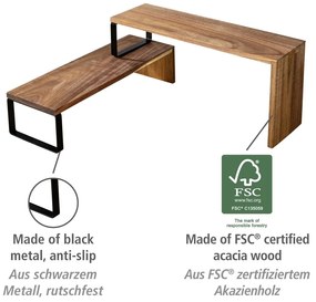 Fa kiegészítő polc Vali – Wenko