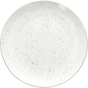 Fehér porcelán lapostányér 27 cm Tognana Pepper Bianco