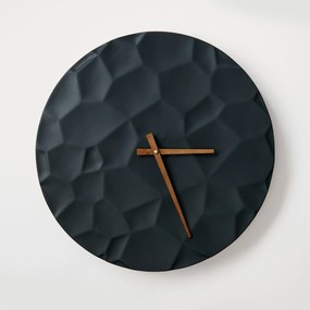 ODLITO Beton falióra Holdkráter – grafit (fekete) – 50 cm – barna mutatók