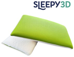 Sleepy 3D Memory párna zöld huzattal 40x70 cm