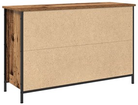 TV Szekrény Artisan Tölgy 101x35x65 cm Műanyag és Acél