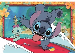 Disney Lilo és Stitch, A csillagkutya Angel 2x20 db-os puzzle Clementoni