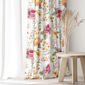 Goldea dekoratív drapéria - hibiszkusz virágok 200x150 cm