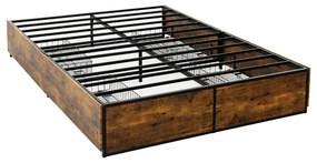 Franciaágy keret 4 fiókkal 140x200cm