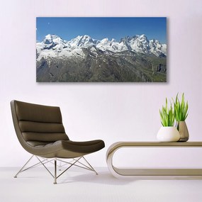 Akrilüveg fotó Snow Mountain Landscape 100x50 cm