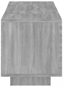 szürke sonoma színű TV-szekrény LED-lámpákkal 160x35x40 cm
