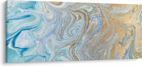 Kép - Kék márvány (120x50 cm)