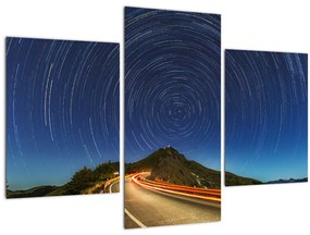 Forgó csillagok képe (90x60 cm)