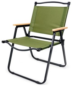 Összecsukható kempingszék zöld