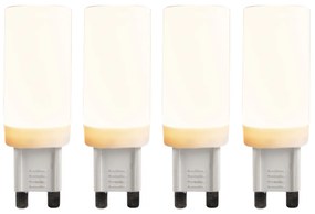 4 db G9 3 fokozatban szabályozható LED lámpa készlet 4,5W 500 lm 2700K