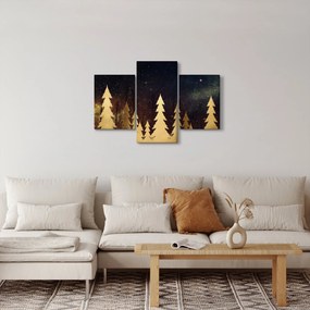 Kép - arany éjszaka (90x60 cm)