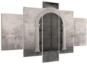 Kép - Titokzatos ajtó (150x105 cm)