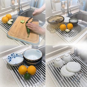 Feltekerhető szárító csöpögtető mosogatóhoz 322108 White