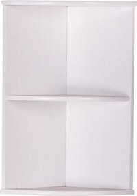 Fali sarokszekrény, fehér, ATENE TYP 4