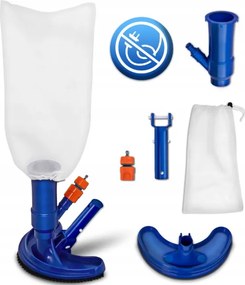 Tillvex Medence Porszívó Készlet szívó kefével, gyűjtőzsákkal