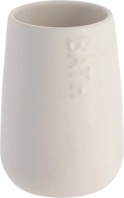 Fürdőszobai fogkefetartó bögre Fehér