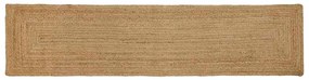 Területi szőnyeg Bézs 60 x 250 cm Juta