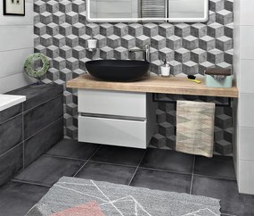 Sapho Sapho, AVICE Törülközőszárító 600x95mm, matt fekete, VC475