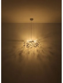 Globo 64132-8 - Csillár zsinóron DANNA 8xG9/8W/230V átm. 61 cm arany