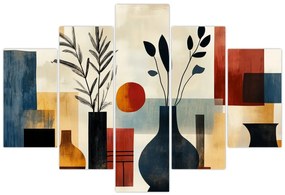 Kép - Kubista vázák (150x105 cm)