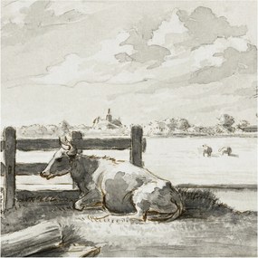 Fali fotótapéta Étkezőbe Vidéki idill 250x250 Ragasztó