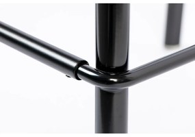 Fekete-világosszürke bárszék 94 cm Spike – Zuiver